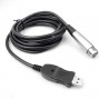 Adattatore DA USB a Cannon XLR PER COLLEGAMENTO MICROFONO PROFESSIONALE A PC e MAC