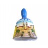 CALAMITA MAGNETE SOUVENIR RESINA ROMA CAMPANA PIAZZA DI SPAGNA;FRIDGE MAGNET FROM ITALY
