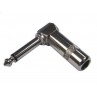 ADATTATORE ANGOLARE CONNETTORE JACK AUDIO 6.35mm 90 GRADI