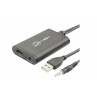 CONVERTITORE DA USB + AUDIO JACK IN A HDMI OUT- UP TO 1080P 