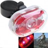 FANALE POSTERIORE BICI 5 LED FISSO - INTERMITTENTE;BICYCLES LED LIGHT 