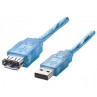 Cavo Prolunga USB M-F 3Mt